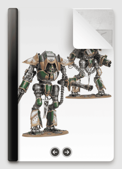 30K Knights Battle Group Castigator And Acheron Compilation Set