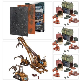 44x30 Cargoport Battlefield Completed Model Set