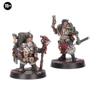 Abyssal Ferryman Hagthor Jarlun And Aster Felsturn Completed Model Set