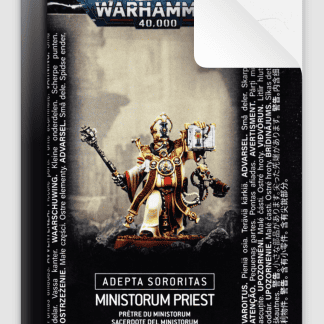 Adepta Sororitas Ministorum Priest with Book and Mace