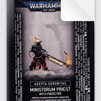 Adepta Sororitas Ministorum Priest with Vindictor