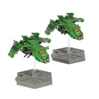 Adeptus Astartes Fire Raptor Gunship Squadron Completed Model Set