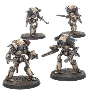 Adeptus Titanicus Cerastus Knights Acheron and Castigator Completed Model Set