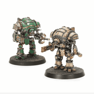 Adeptus Titanicus Mechanicum Questoris Knights Styrix Completed Model Set