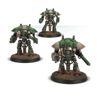 Adeptus Titanicus Questoris Knights Completed Model Set