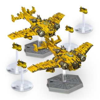 Aeronautica Imperialis Grot Bommers Completed Model Set