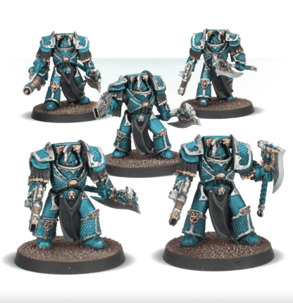 Alpha Legion Lernaean Terminators Completed Model Set