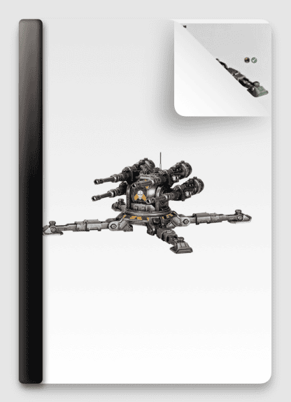 Araknae Quad Accelerator Platform from Warhammer The Horus Heresy Saturnine Box Set