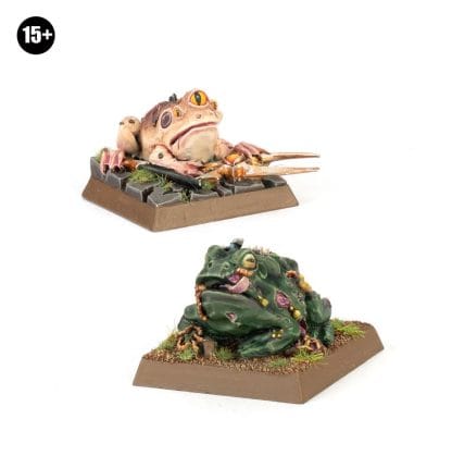 Arcane Frogs Completed Model Set
