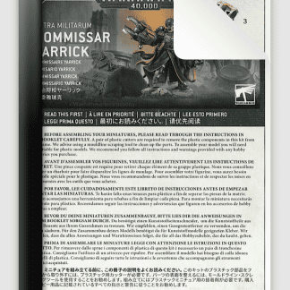 Astra Militarum Commissar Yarrick