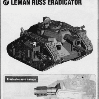 Astra Militarum Leman Russ Eradicator Completed Model Set