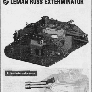 Astra Militarum Leman Russ Exterminator Completed Model Set