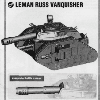 Astra Militarum Leman Russ Vanquisher Completed Model Set