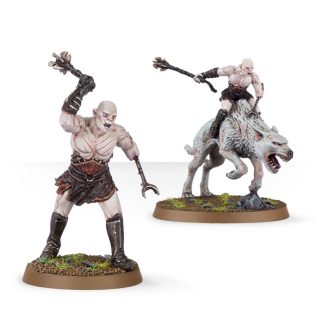 Azog foot and mounted Completed Model Set