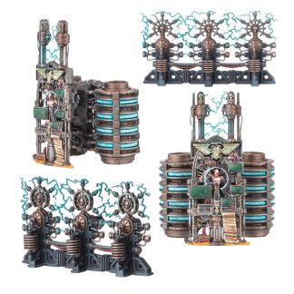 Battlefield Armageddon Capacitor Cluster Completed Model Set