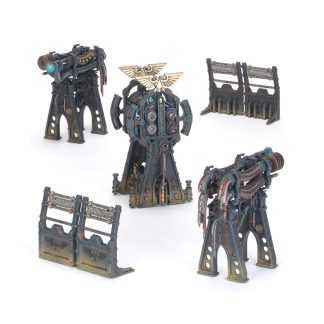 Battlefield Armageddon Galvanic Network Completed Model Set