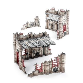 Battlezone Manufactorum Sub Cloister And Storage Fane Completed Model Set