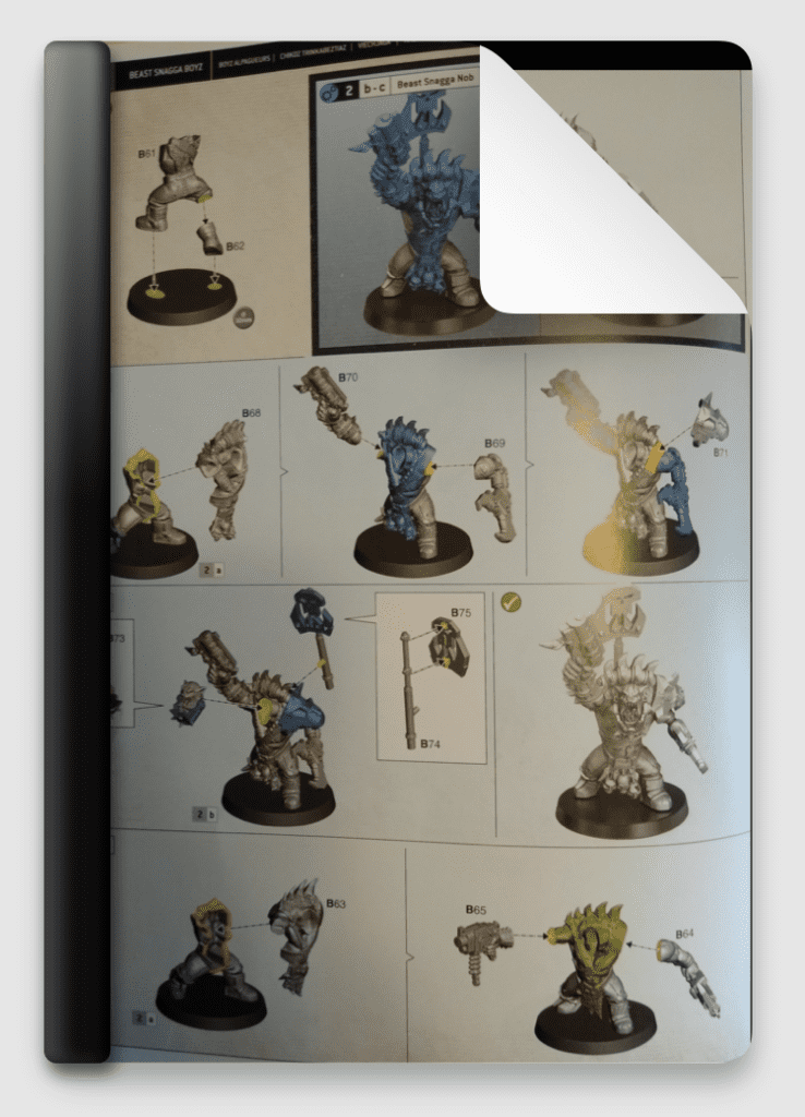 Ork Beast Snagga Boyz Instructions Free Download Build Instructions