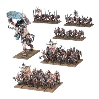 Beastmen Brayherds Battalion Completed Model Set