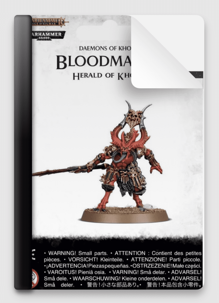 Bloodmaster Bloodmaster, Herald of Khorne Instructions Free Download - Build ...