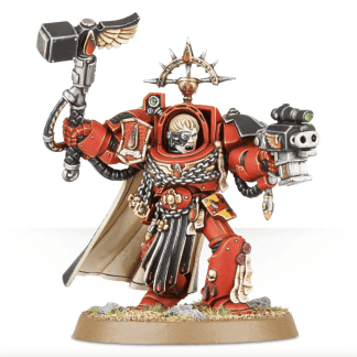 Blood Angels Captain in Terminator Armour Completed Model Set