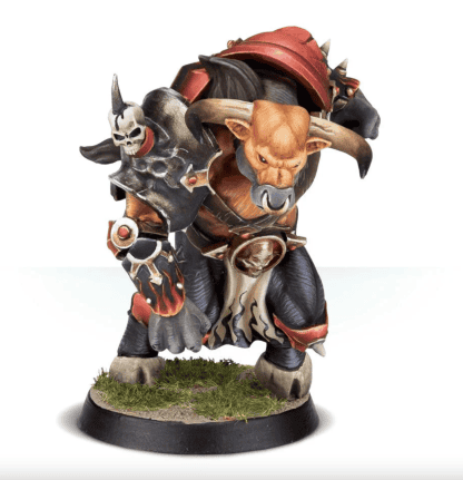 Blood Bowl Minotaur Completed Model Set