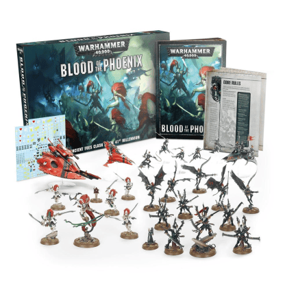 Blood of the Phoenix Box Set Completed Model Set