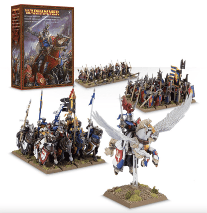 Bretonnian Battalion Completed Model Set