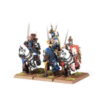 Bretonnian Questing Knights Completed Model Set