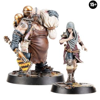 Cadaver Merchant And Narker Completed Model Set