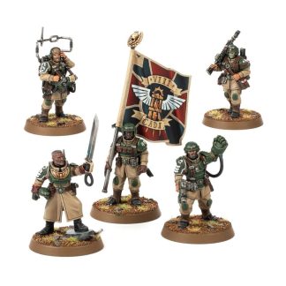 Cadian Command Squad Cadia Stands 2023 Completed Model Set