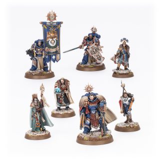 Captain Titus and The Wardens of Ultramar Completed Model Set