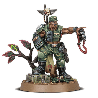 Catachan Colonel Completed Model Set