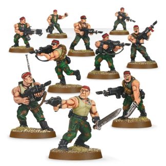 Catachan Jungle Fighters Completed Model Set