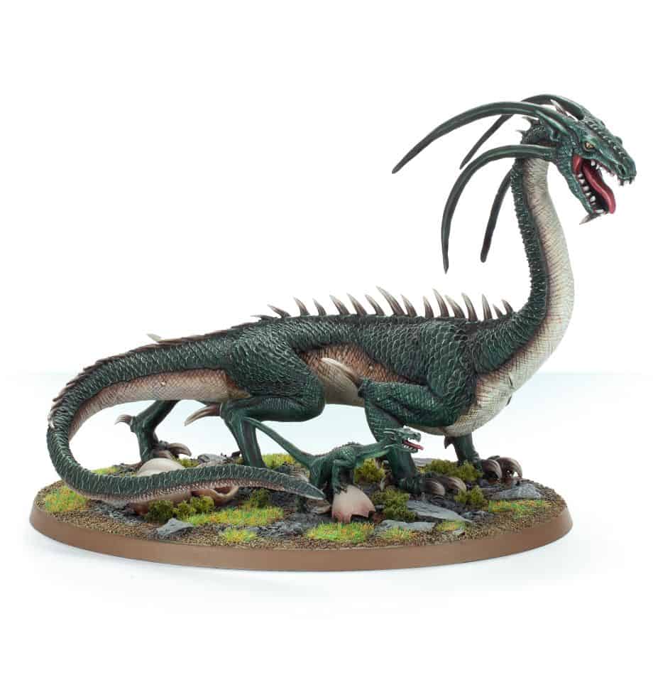 Cave Drake Completed Model Set