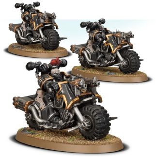 Chaos Bikers Completed Model Set