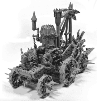 Chaos Dwarf Skull Cracker Completed Model Set