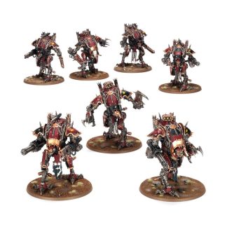 Chaos Knights Battleforce Houndpack Lance Completed Model Set