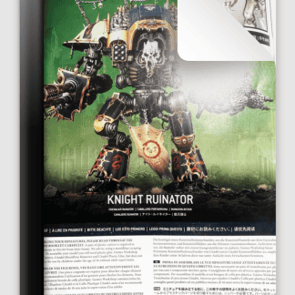 Chaos Knights Knight Ruinator Only