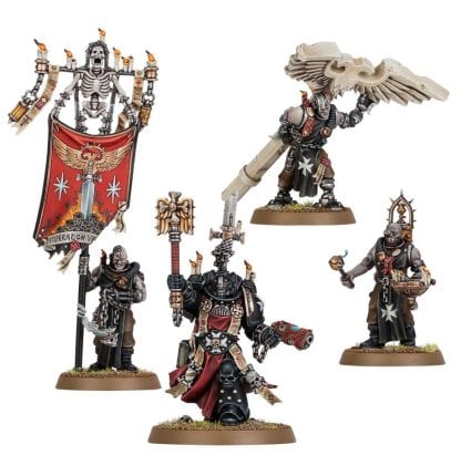 Chaplain Grimaldus and Retinue Completed Model Set