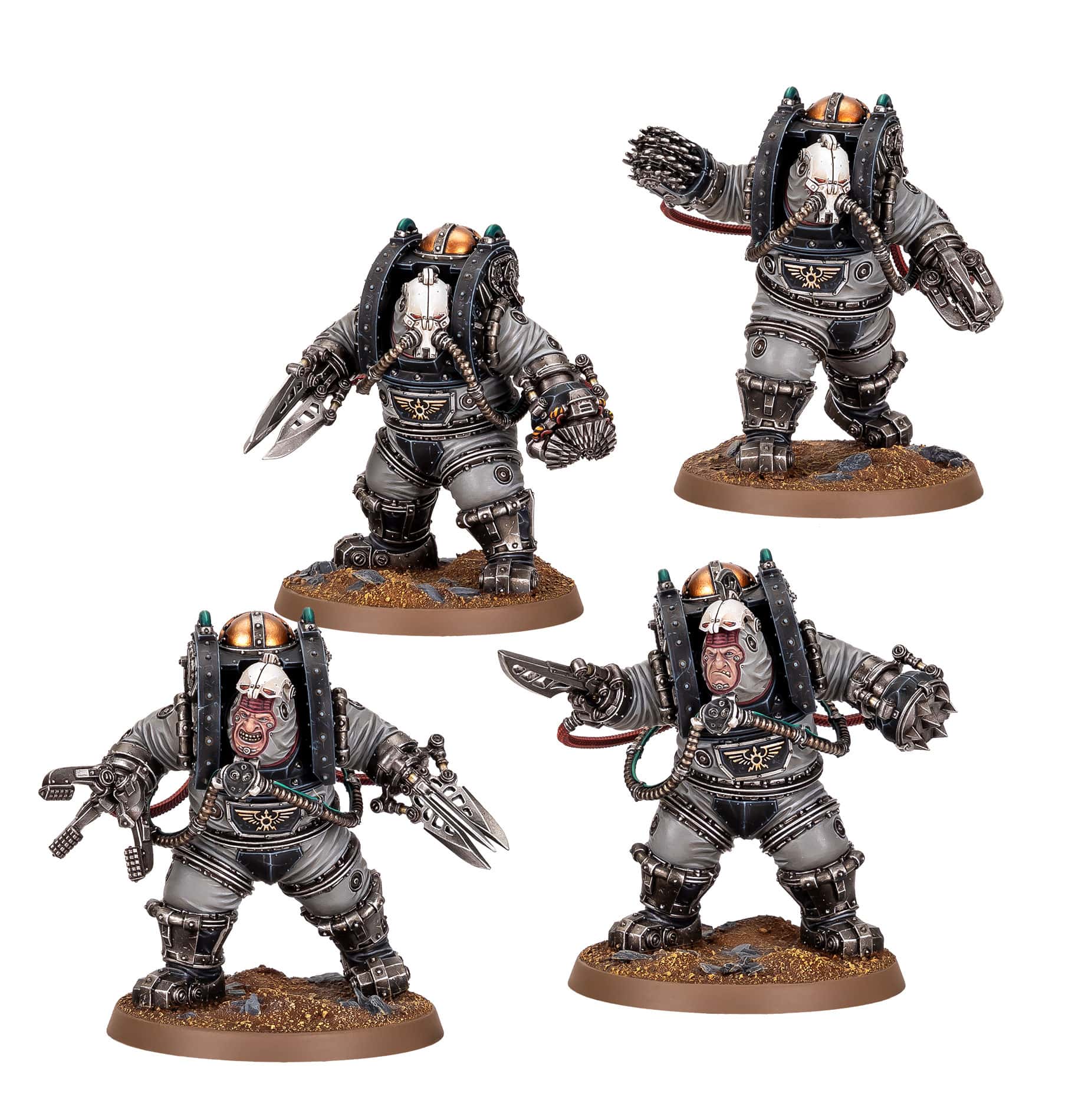 Charonite Ogryn Section Completed Model Set