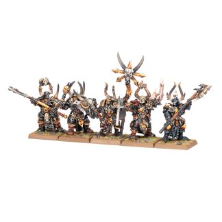 Chosen Chaos Warriors Command Completed Model Set