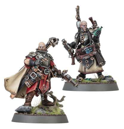 Cities of Sigmar Marshal Ashfield and Squire Udo Completed Model Set