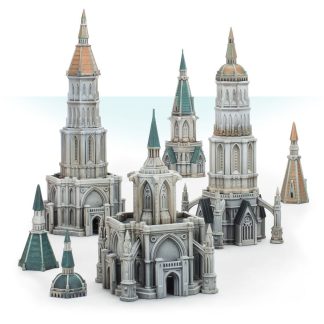 Civitas Imperialis Spires Completed Model Set