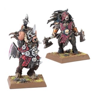 Classic Beastmen Chieftains Completed Model Set
