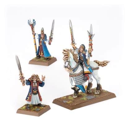 Classic High Elf Mages Completed Model Set