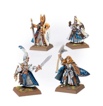 Classic High Elf Nobles Completed Model Set