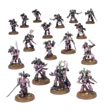 Combat Patrol Emperors Children Completed Model Set