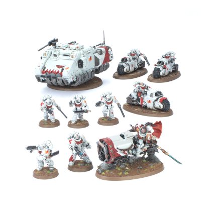 Combat Patrol White Scars Completed Model Set