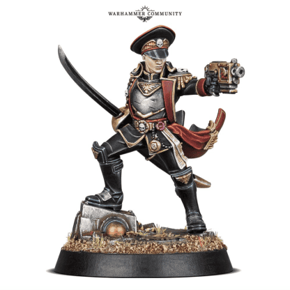 Commissar Severina Raine Completed Model Set